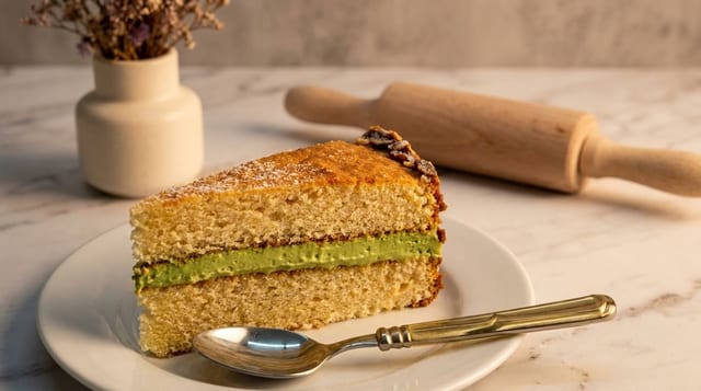 Pistachio Cake.