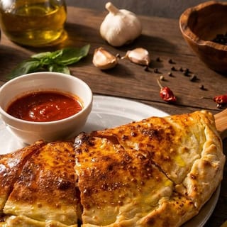 Meatball Calzone