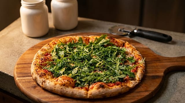 The Garden Pizza.